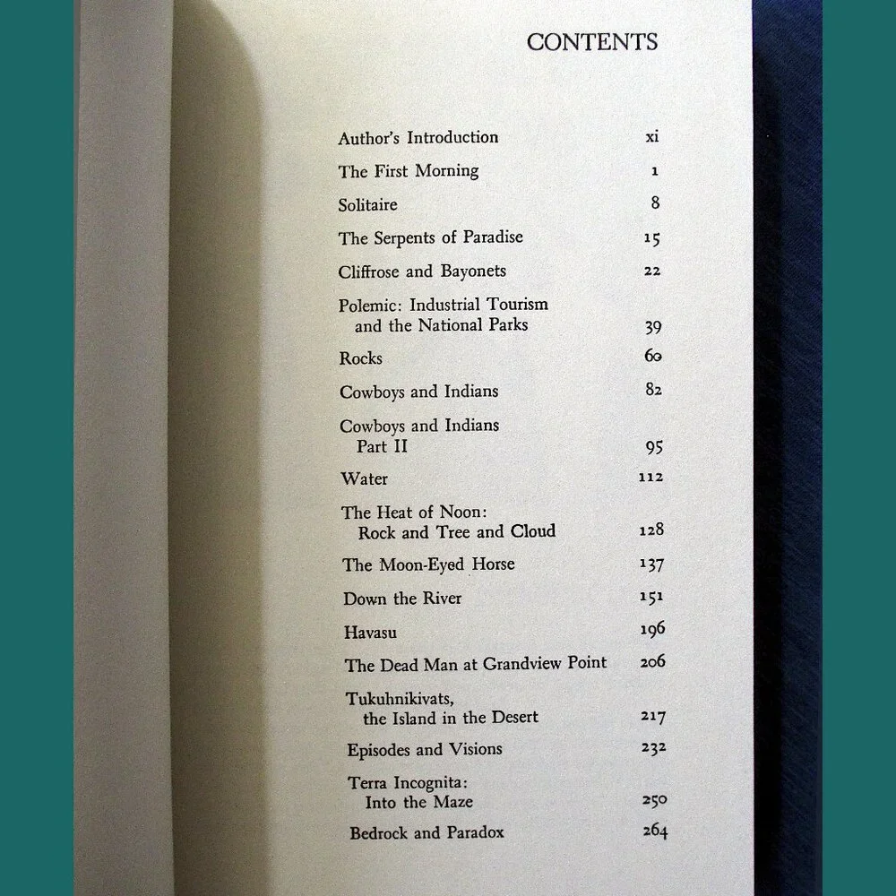 Book - Desert Solitaire: A Season in the Wilderness by Edward Abbey - Picture 2 of 9